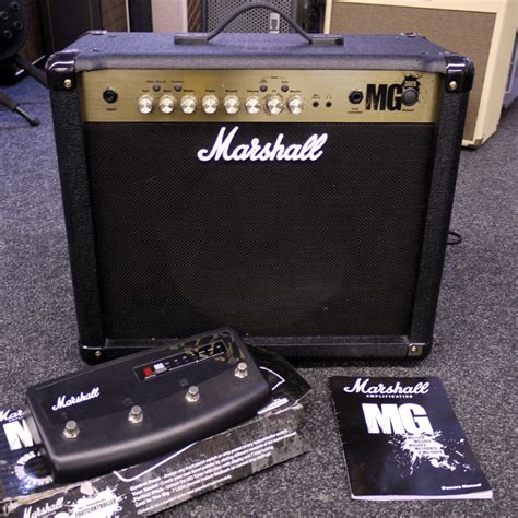 Marshall Mg30dfx Guitar Combo Amp W Foot Switch 2nd Hand Rich Tone