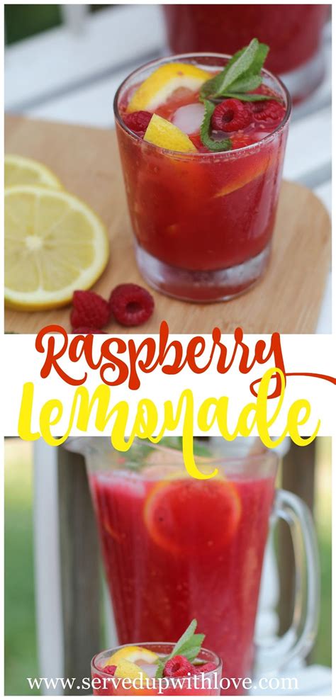 Served Up With Love Raspberry Lemonade