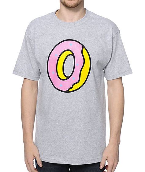 Odd Future Of Donut Grey T Shirt Zumiez Grey Tee Shirt Odd Future