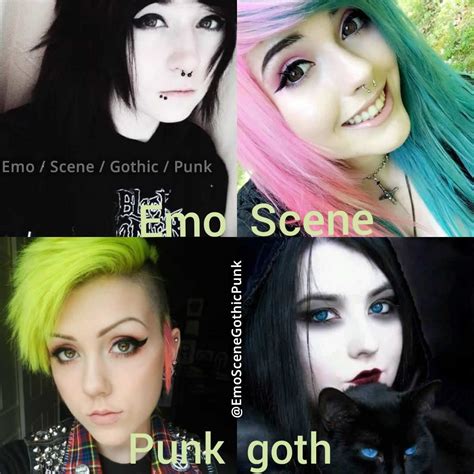 Pin On Emo Scene Gothic Punk