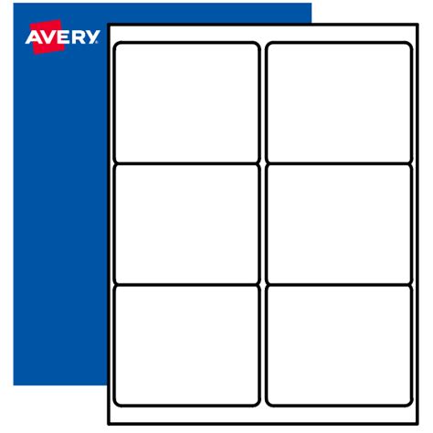 3 13 X 4 Printable Labels By The Sheet In 25 Materials Avery