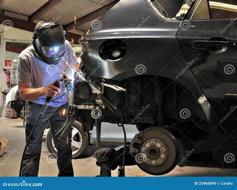Car Body Work. Royalty Free Stock Image - Image: 25468896