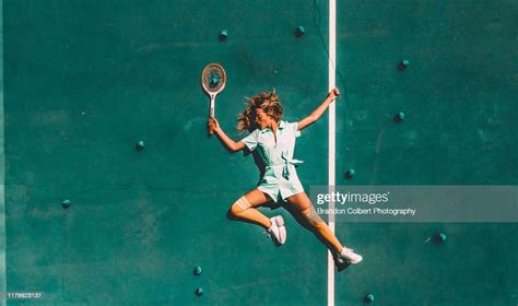 Modern Tennis Girl High Res Stock Photo Getty Images