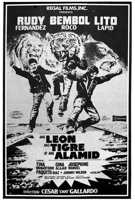 Ang Leon Ang Tigre At Ang Alamid Philippine Film Archive