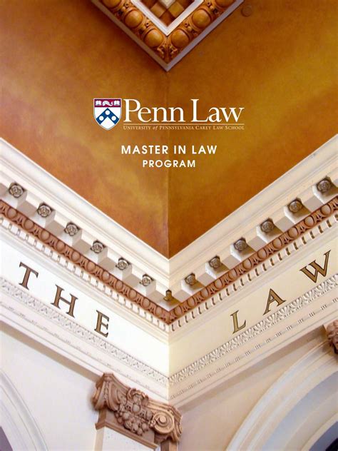 Llm & master of laws courses in law. Master in Law Viewbook 2019 by Penn Law - Issuu