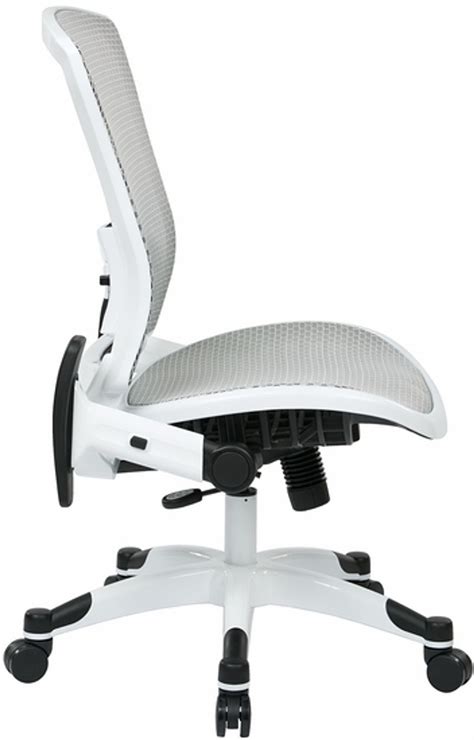 White All Mesh Office Chair Mesh Office Chairs
