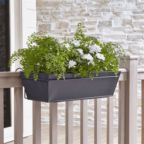 Sensational Planters That Hang Over Railing Living Wall Planter 14in