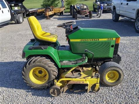 John Deere 445 Lawn Tractor Bigiron Auctions