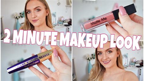 2 Minute Makeup Tutorial Amy Louise Youtube