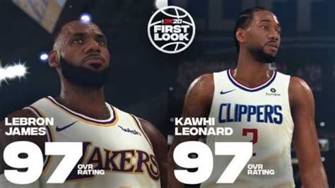 Nba 2k20 Top 20 Player Ratings Revealed Lebron James Is Still King Of