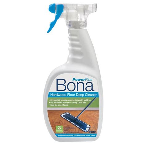 Bona 32 Oz Powerplus Deep Clean Hardwood Floor Cleaner Wm850051001 The Home Depot