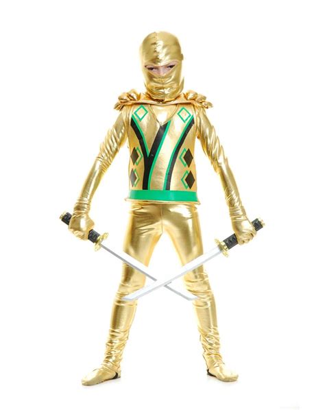 Ninja Avenger Gold Armor Boys Costume Brooke Pinterest