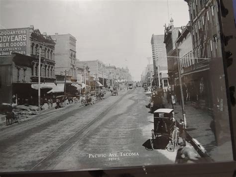 Pacific Ave In The 1890s Rtacoma