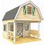 12x16 Eugene Shed Plan  Gambrel Design W/ Loft Porch – Pauls Sheds
