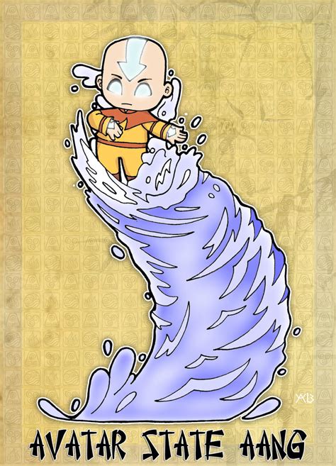 Avatar State Water Aang By Rabidcyrus On Deviantart