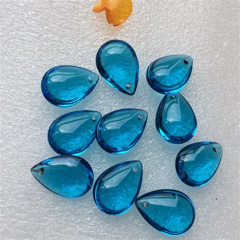 30pcslot Wholesale Price 2218mm Nice Crystal Aqua Glass Smooth Water