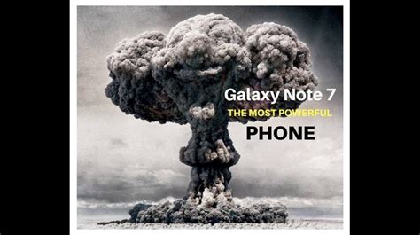 Los Memes De La Debacle Del Samsung Galaxy Note 7 GalerÍa Redes