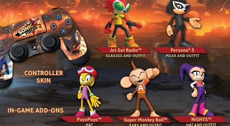 The Pre Order Costumes For Sonic Forces Are Out Of Control Sonic