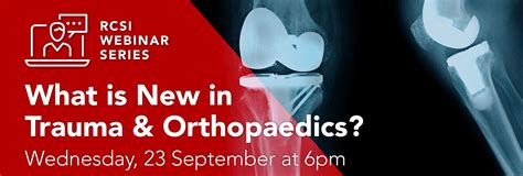 What Is New In Trauma And Orthopaedics