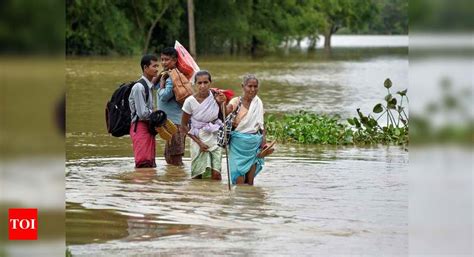 Slight Improvement In Assam Flood Situation Death Toll Rises To 26
