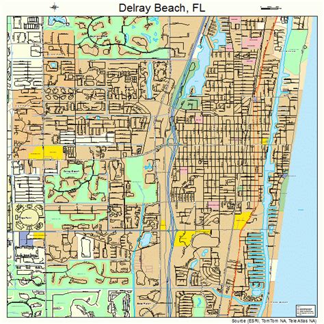 Map Of Delray Beach Florida Maps Of Florida