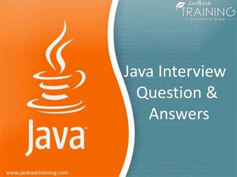 Ppt Top 10 Java Interview Question And Answers For Fresher Powerpoint