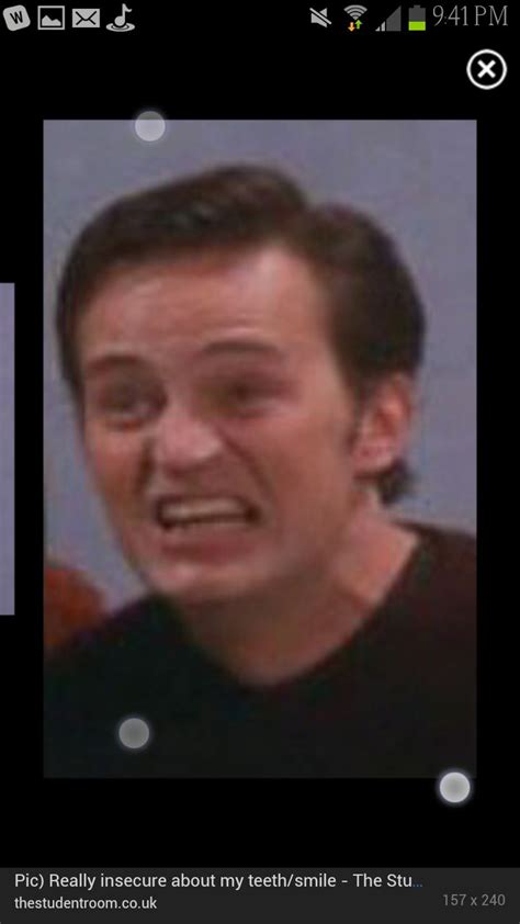 Chandler Bing Cant Take A Picture Chandler Bing Haha Tv Shows Laugh