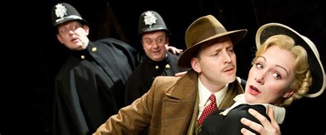 Part bond movie, part comedic caper, and anchored by a performance that feels ryan goslingian, it's a the newest gaumont british importation, the 39 steps, should prove pretty conclusively that alfred hitchcock is the finest native director in england. Comic Thriller The 39 Steps Announces New London Cast ...