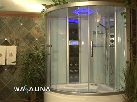 Wasauna Novara Steam Shower And Tub Combination Unit 2 Persons Capacity