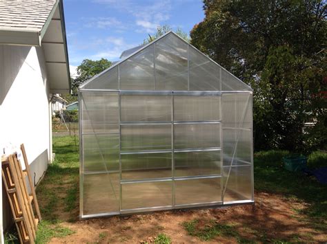 My Harbor Freight 10 X 12 Greenhouse It Was A Breeze To Build And