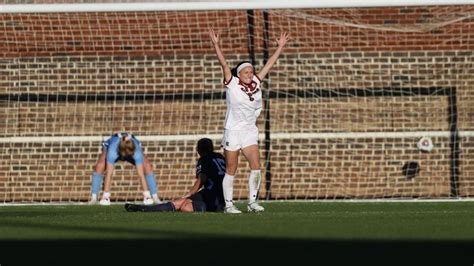 NCAA Women S Soccer Tournament Day South Carolina Upsets No UNC SoccerWire