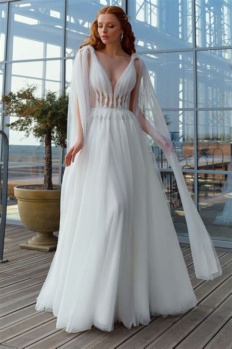 Greek Goddess Wedding Dress Davids Bridal