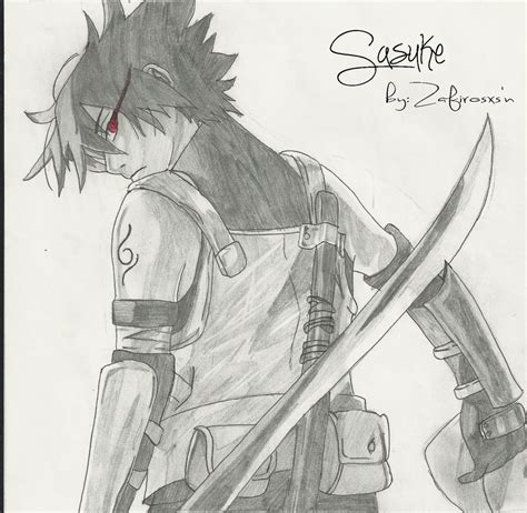 Sasuke Anbu By Zafirosxsn By Zafirosxs On Deviantart
