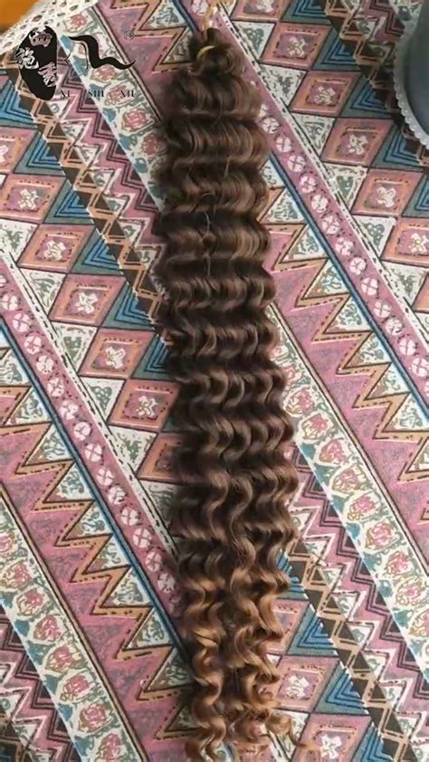 Crochet Ocean Wave Hair 20 Inch Deep Twist Ombre Ocean Wave Twist Curly
