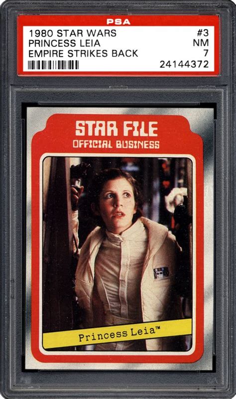1980 Topps Empire Strikes Back Princess Leia Psa Cardfacts®