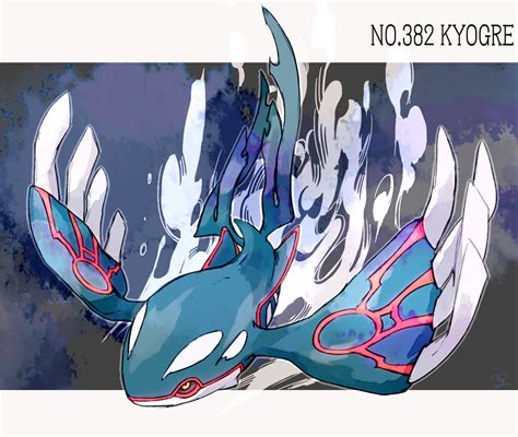 Kyogre Pokemon Drawn By Nigiri Ngr Danbooru