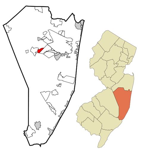 Fileocean County New Jersey Incorporated And Unincorporated Areas Pine