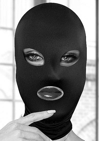 Ouch Subversion Mask With Open Mouth And Eye Black Tazzle
