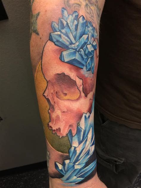 Crystal Skull By Wade Rogers Tattoonow