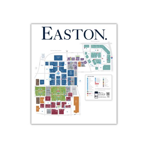 Easton Town Center Map Easton Directory
