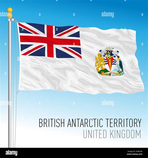 British Flag Antarctica Stock Vector Images Alamy