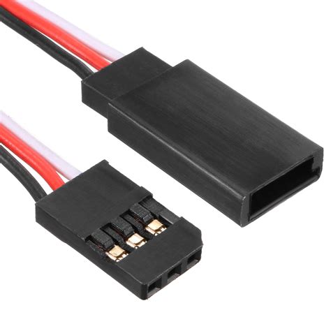 4 Inches 100mm 3 Pin Servo Extension Cable Wire For Rc Futaba Jr Servo