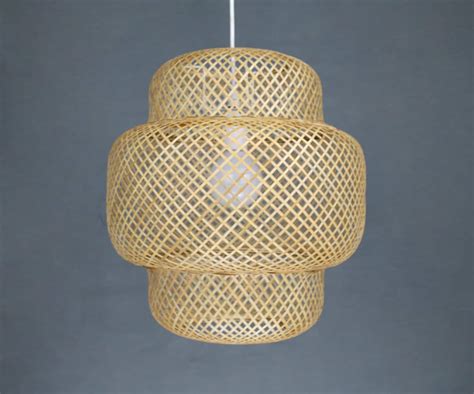 Bamboo Pendant Lighting Bamboo Lamp Shade Bamboo Crafts Lounge Etsy