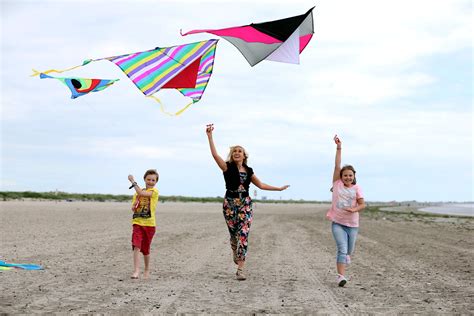 Kids Flying Kite Parade