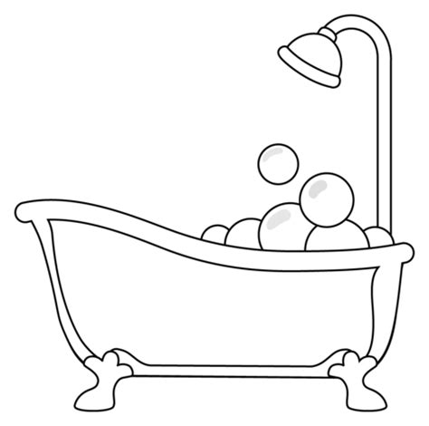 Desenho De Emoji De Banheira Para Colorir Desenhos Para Colorir E