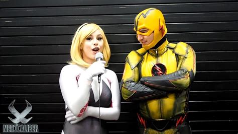 Reverse Flash Flash Rogue Cosplay By Glitch Cos Youtube