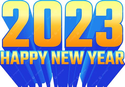 Degradado Blanco Feliz Año Nuevo 2023 Png 2023 Feliz Año Nuevo 2023