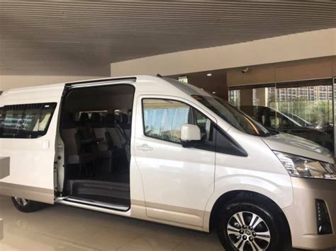 What kind of safety features does the toyota hiace have? 2020 Toyota Hiace GL Grandia Tourer Bubble Top Promo ...