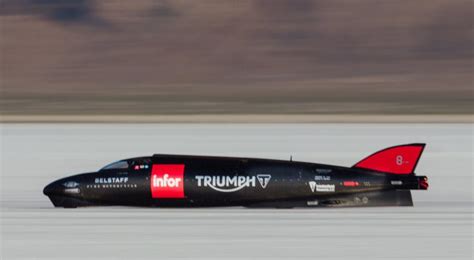 Triumph Gunning For Motorcycle Land Speed World Record