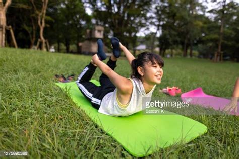 Bow Yoga Pose Photos And Premium High Res Pictures Getty Images